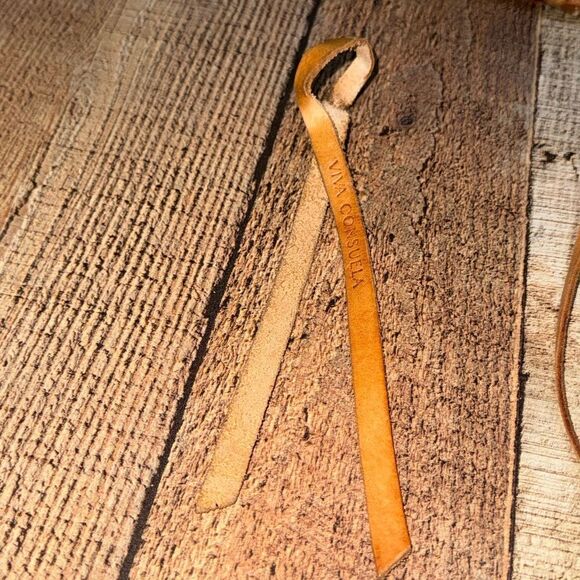 Consuela PINK SLIM WEBBING CROSSBODY STRAP & Bag Leather Accent Replacement - Picture 5 of 11